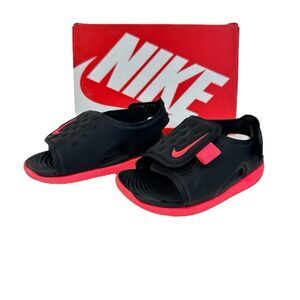 Nike Sunray Adjust 5 (TD) AJ9077 002 black/pink Toddler Shoes Sandals